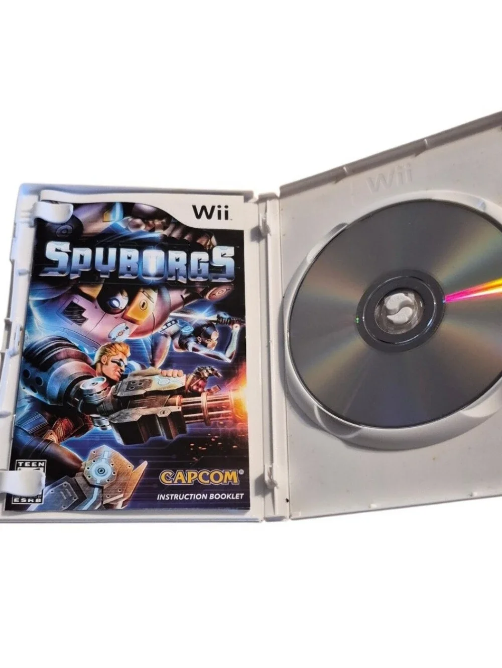 Spyborgs (Wii) Video Game Excellent Used Condition Escape Reality